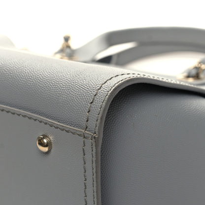 Chanel Caviar Studded Small Deauville Tote Grey 12 of 14