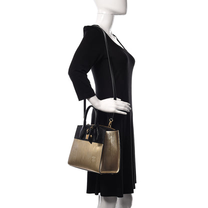 Louis Vuitton Calfskin Gravity City Steamer PM Gold 2 of 13