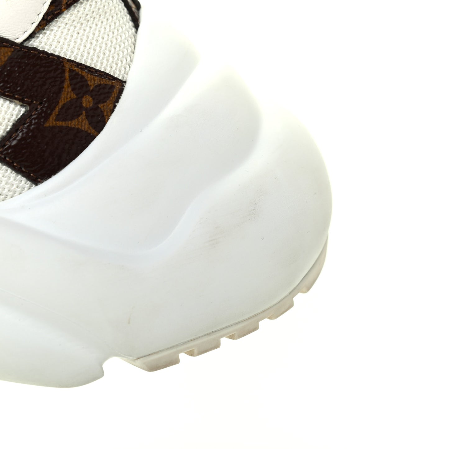 Patent Monogram LV Archlight Sneakers 37.5 White
