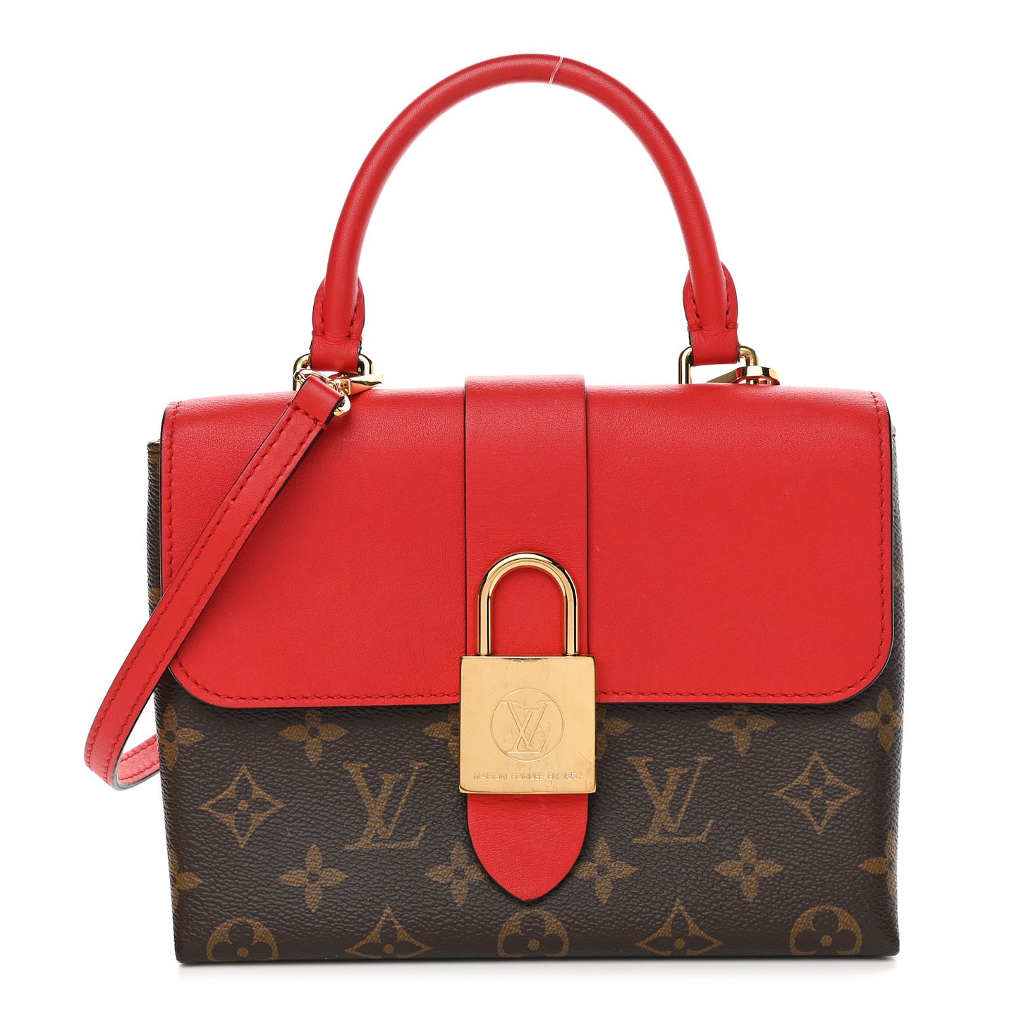 Monogram Locky BB Coquelicot