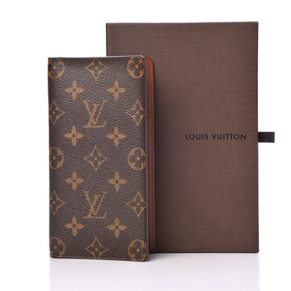 Louis Vuitton Monogram Porte Valeurs Checkbook Wallet 12 of 12