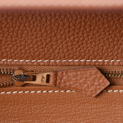 Hermes Togo Kelly Retourne 32 Gold 8 of 36