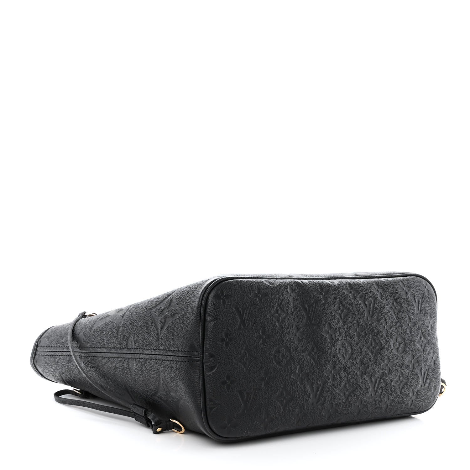 Louis Vuitton Empreinte Monogram Giant Neverfull MM Black 5 of 11