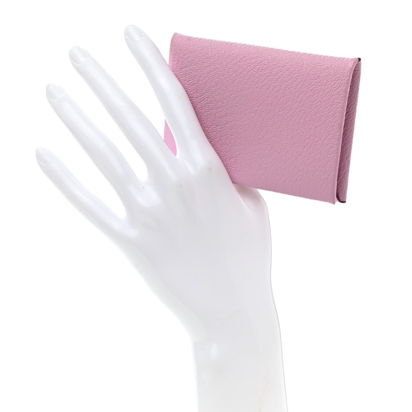 Chevre Mysore Calvi Card Case Mauve Sylvestre