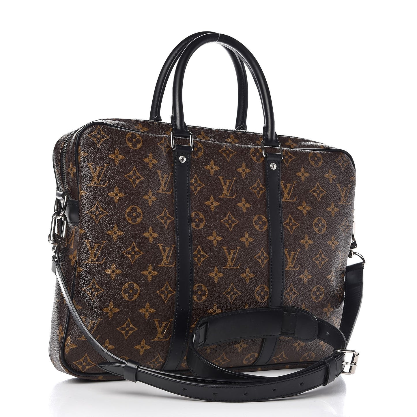 Monogram Macassar Porte-Documents Voyage PM
