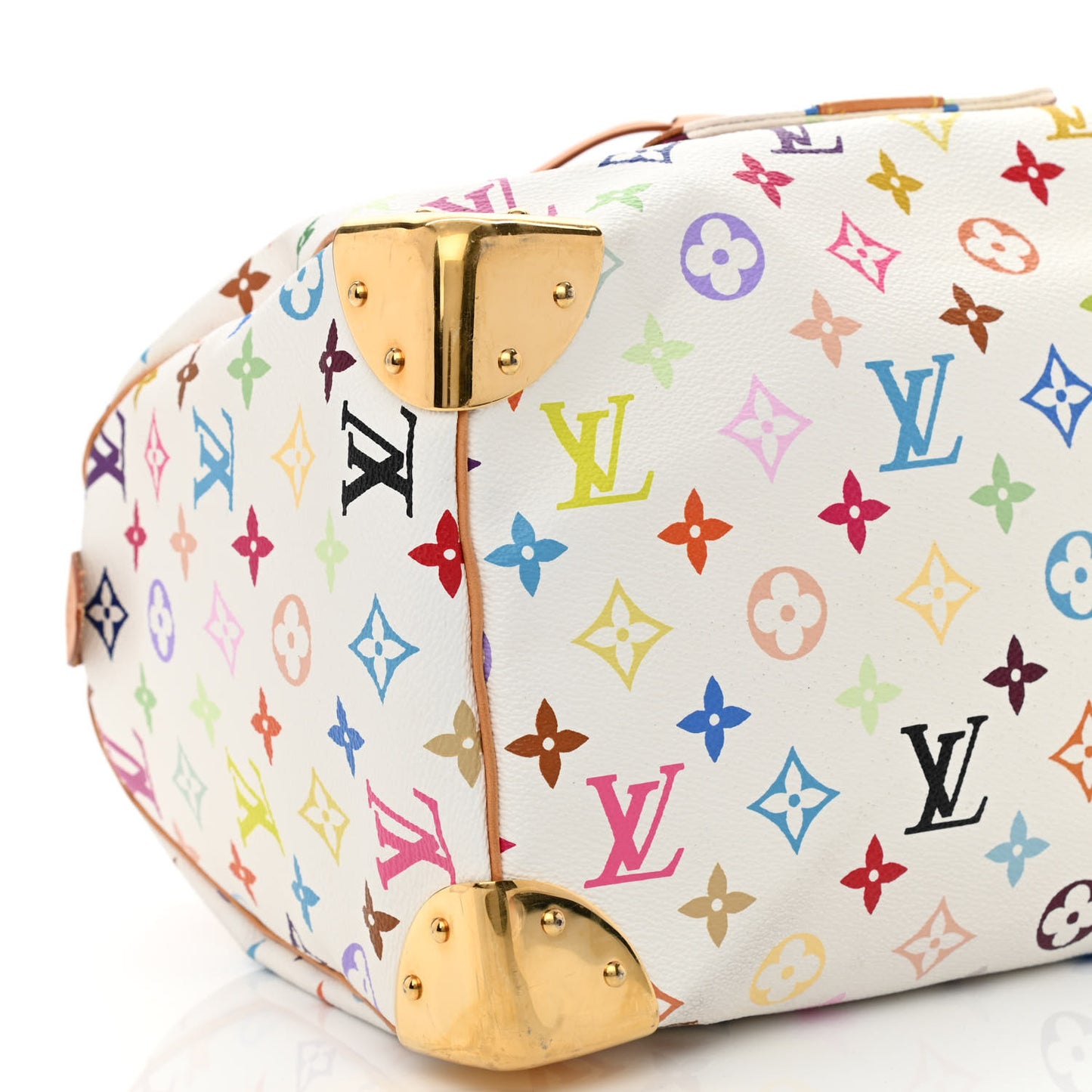 Monogram Multicolor Speedy 30 White