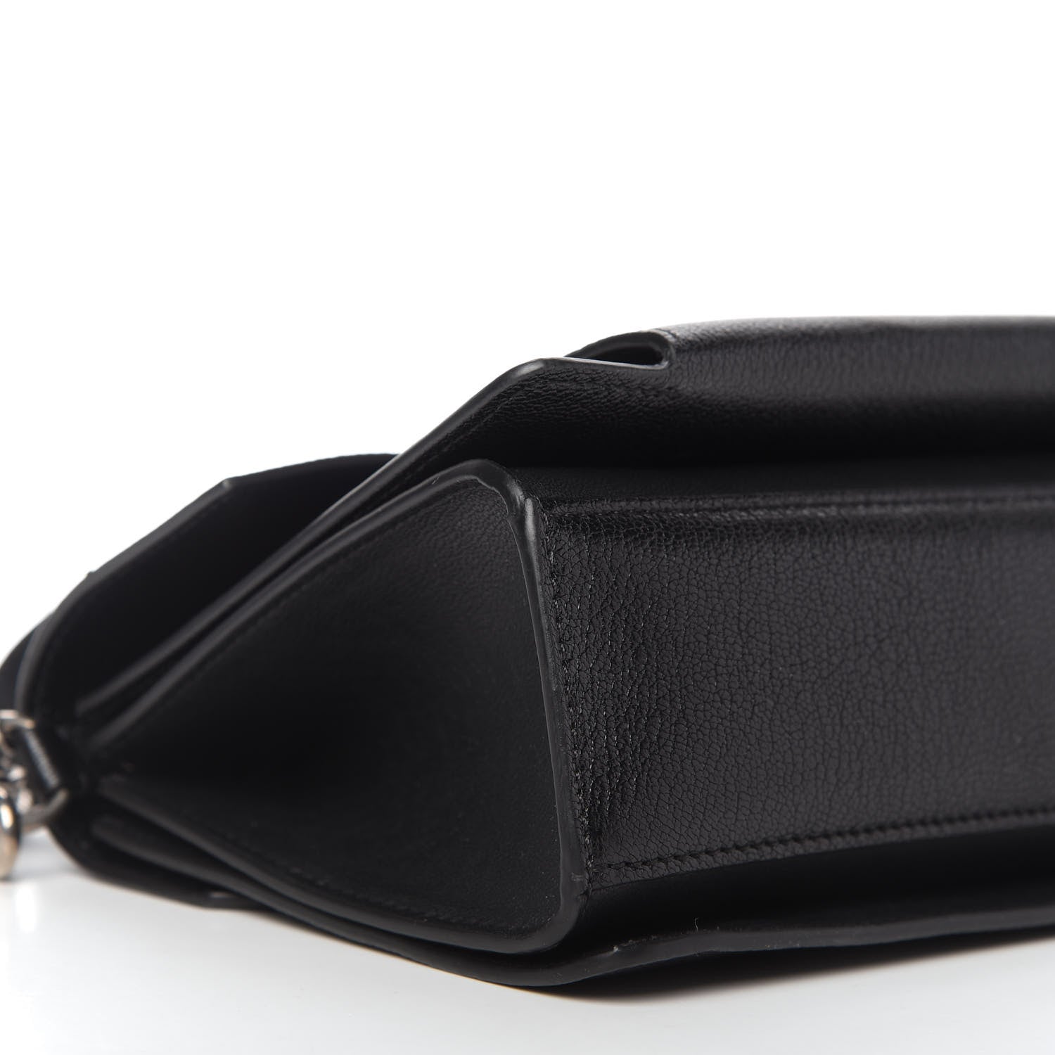 Givenchy Sugar Goatskin Small GV3 Shoulder Bag Black 6 of 9