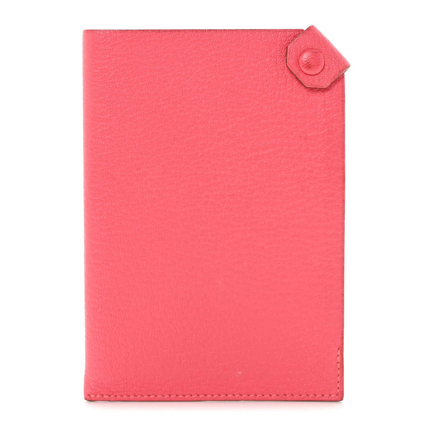 Chevre Mysore Tarmac PM Passport Holder Rose Lipstick