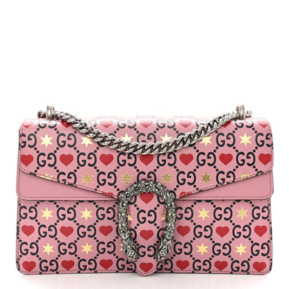 Gucci Calfskin Valentine's Day Exclusive Small Dionysus Bag Pink 1 of 10