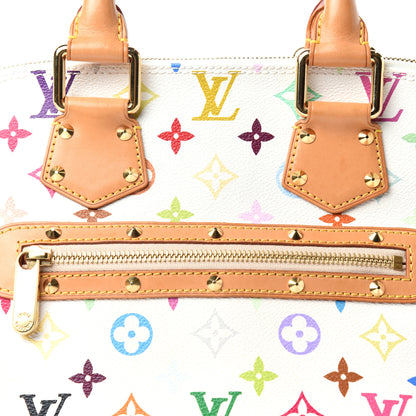 Louis Vuitton Monogram Multicolor Alma White 9 of 9