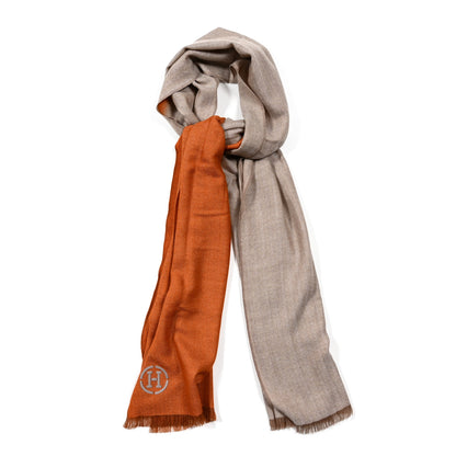 Hermes Cashmere Himalaya Dip Dye Muffler 1 of 4