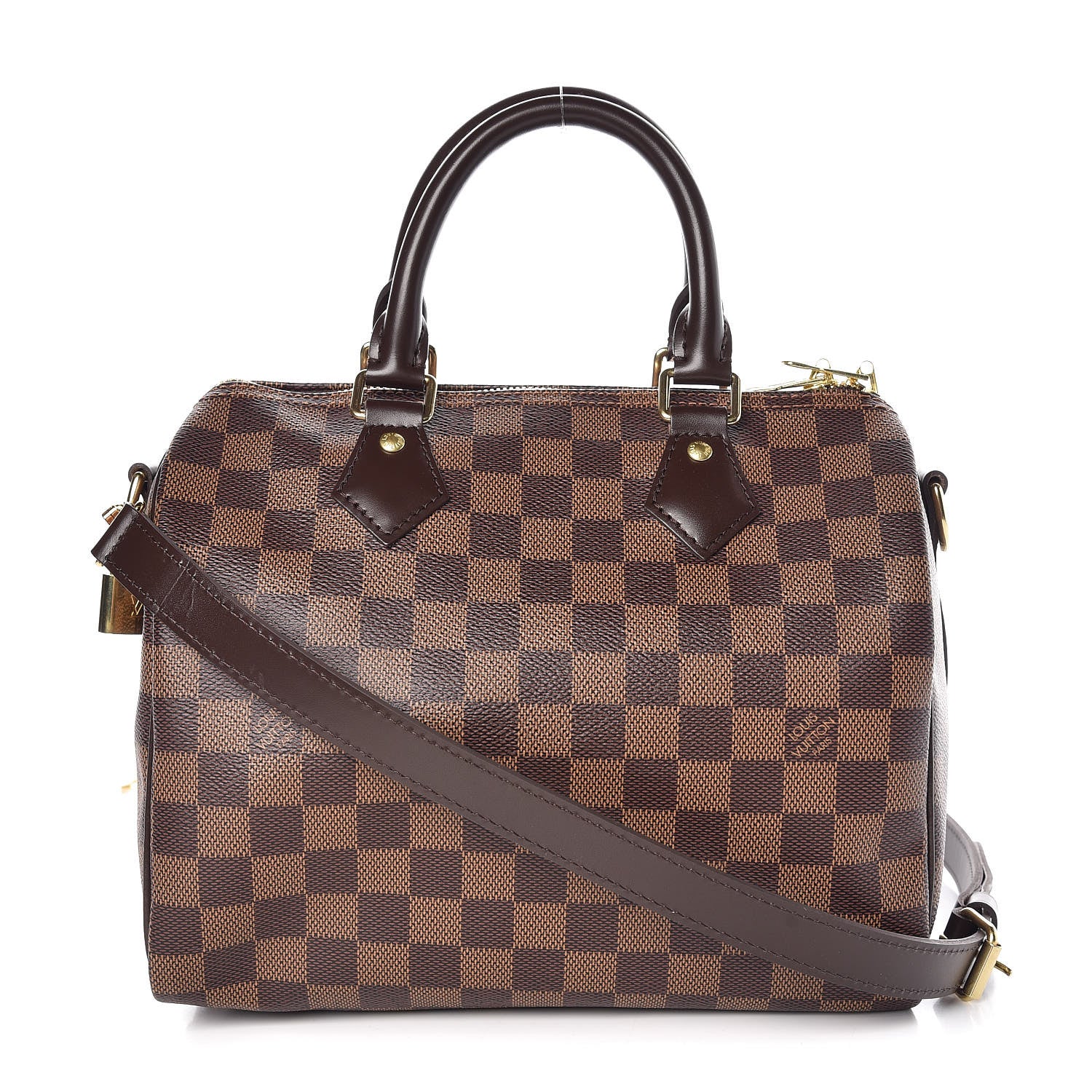 Louis Vuitton Damier Ebene Speedy Bandouliere 25 1 of 12