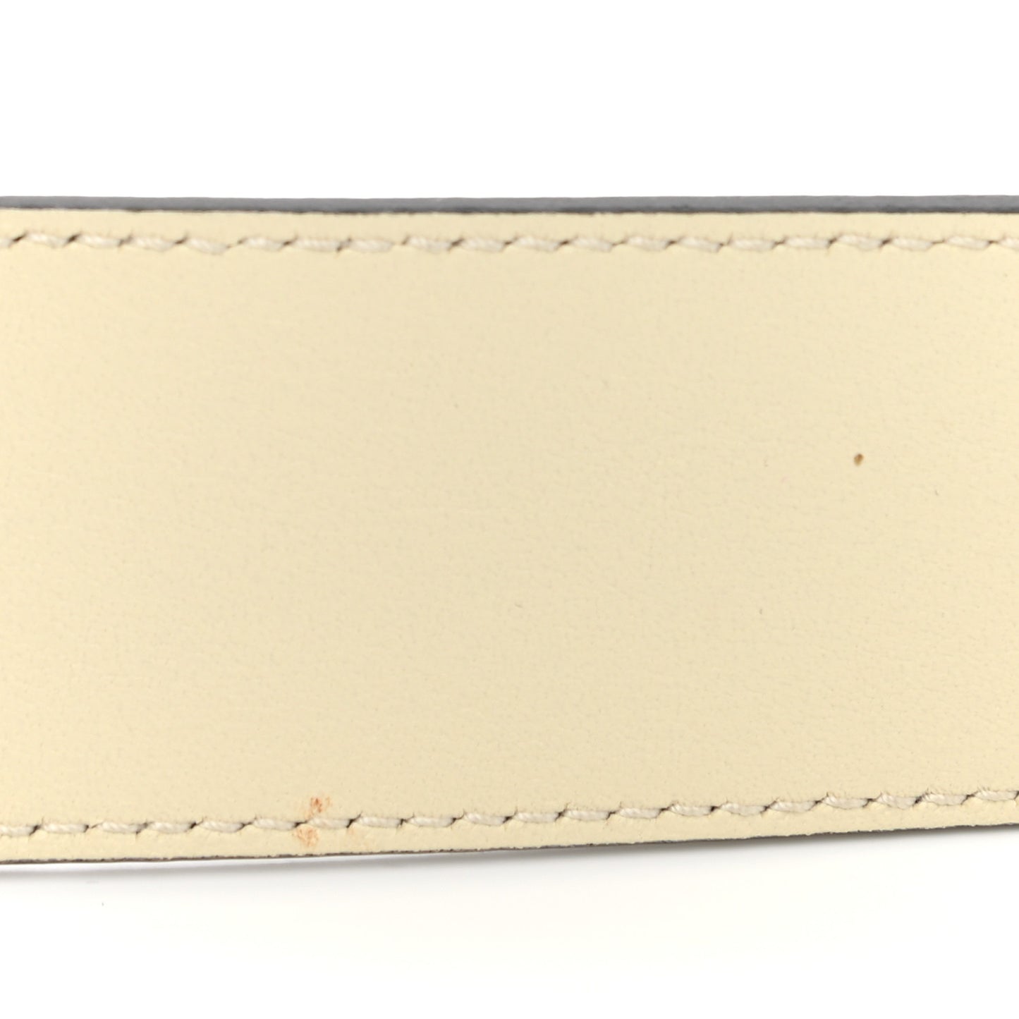 Calfskin Double G 40mm Belt 85 34 Mystic White