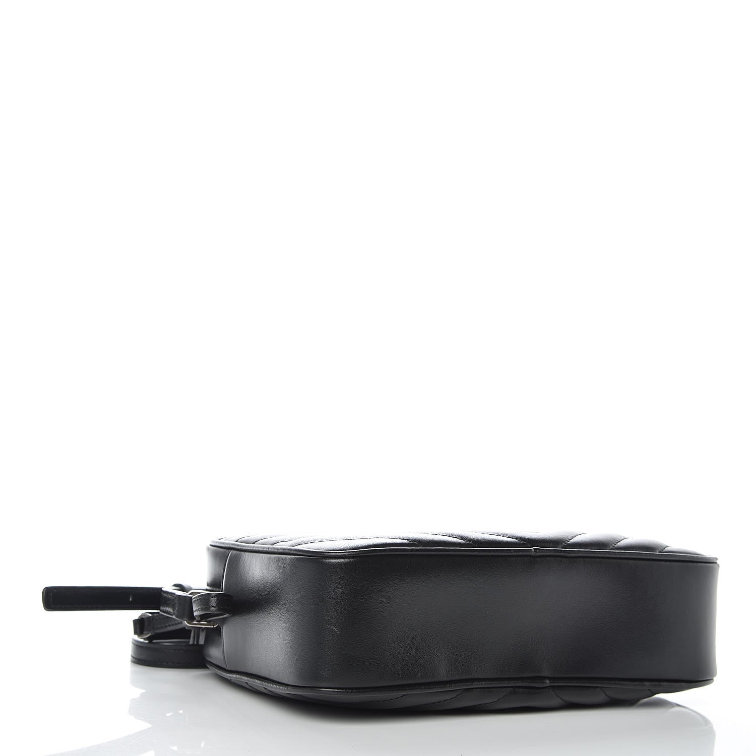 Saint Laurent Calfskin Matelasse Monogram Lou Camera Bag Black 4 of 9