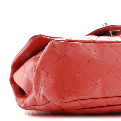 Chanel Lambskin Quilted Mini Rectangular Flap Red 9 of 12