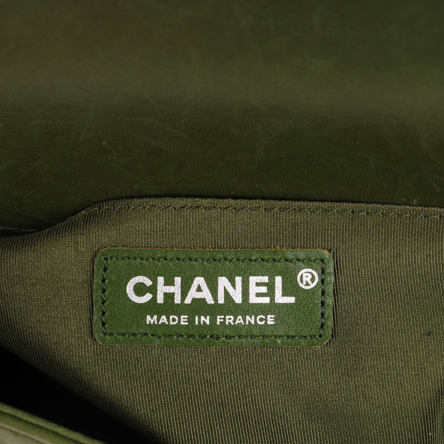 Chanel Lambskin Medium Celtic Boy Flap Green 6 of 7