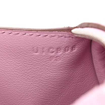 Hermes Taurillon Clemence Mini Lindy 20 Mauve Sylvestre 7 of 11