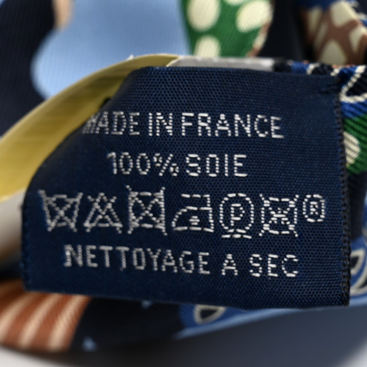 Silk Fantaisie D'Etriers Twilly Bleu Ciel Vert Marine