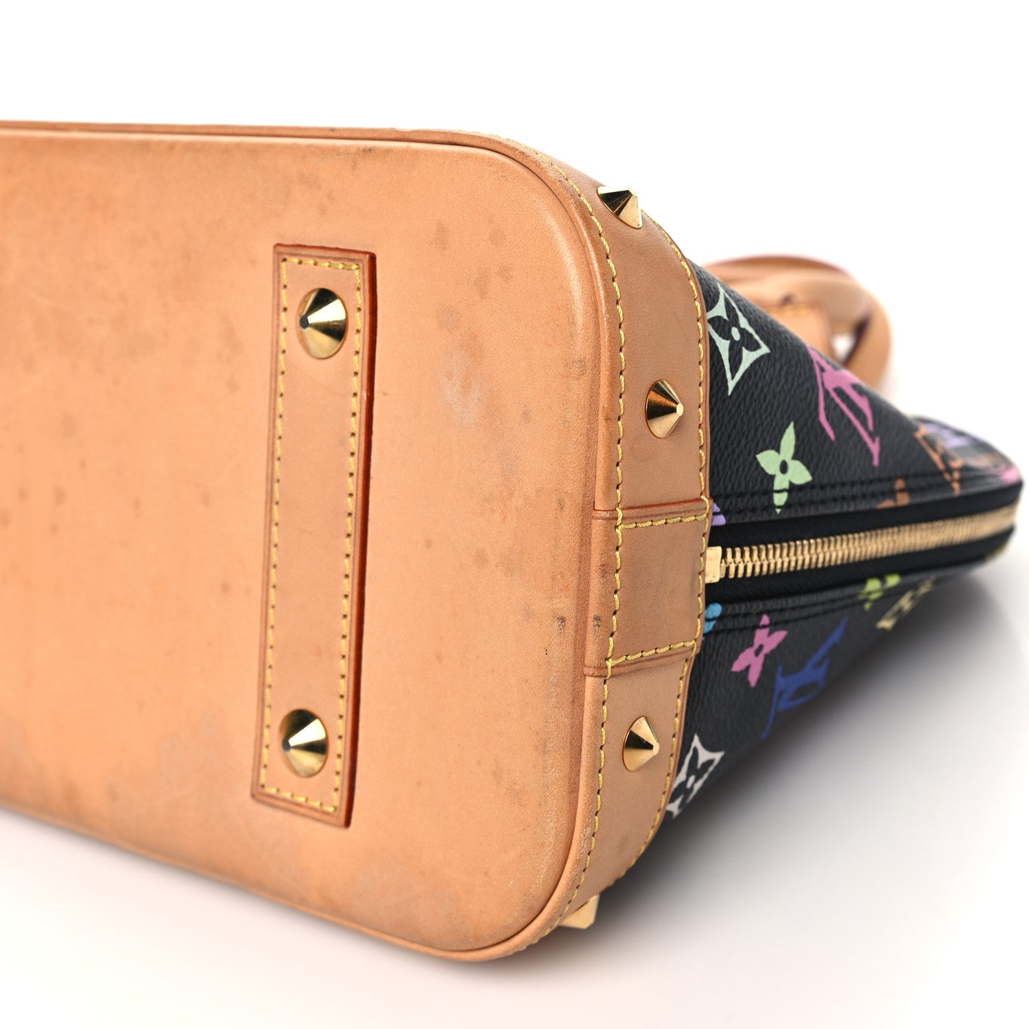 Louis Vuitton Monogram Multicolor Alma PM Black 9 of 12