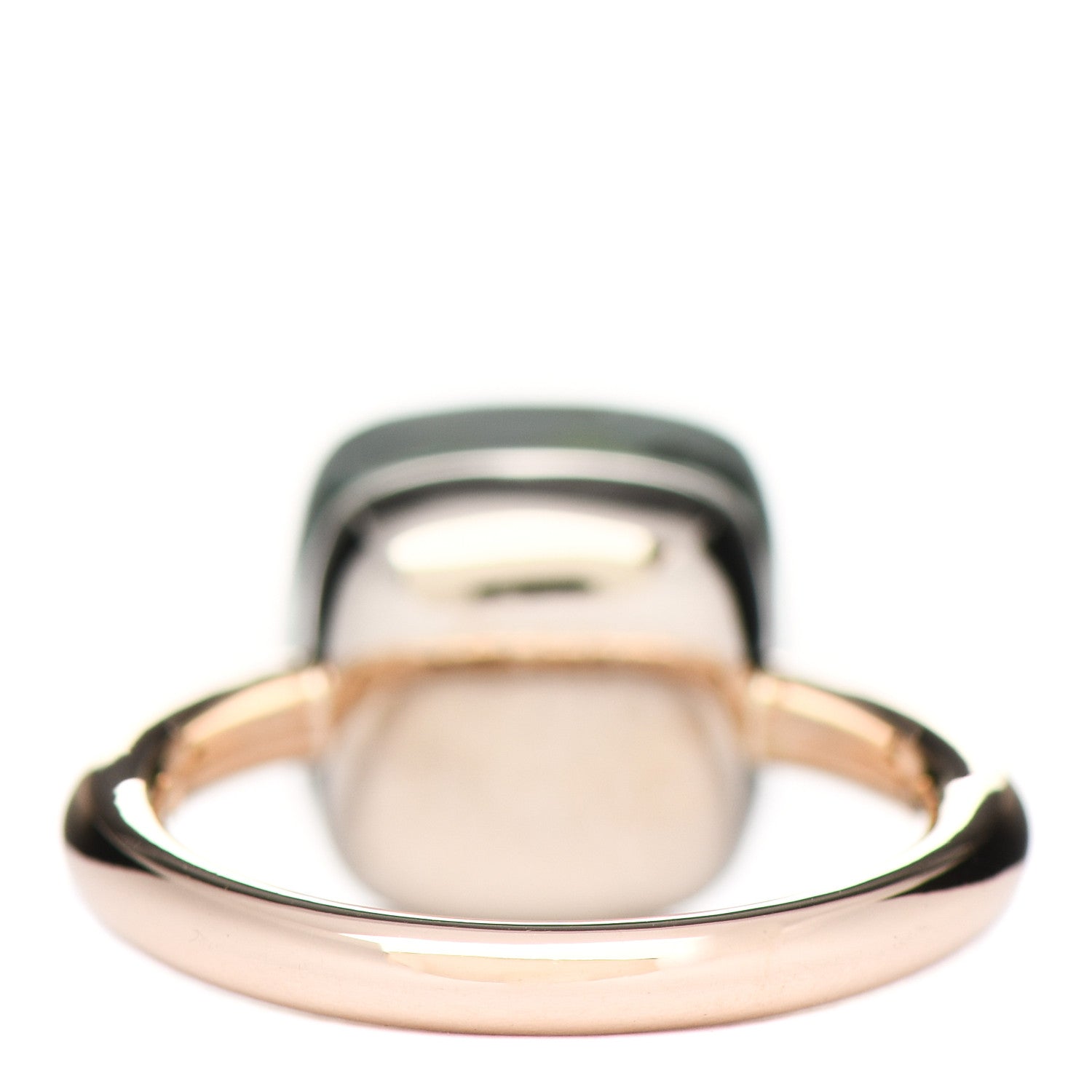 Pomellato 18K Rose Gold Prasiolite Classic Nudo Ring 54 6.75 4 of 7