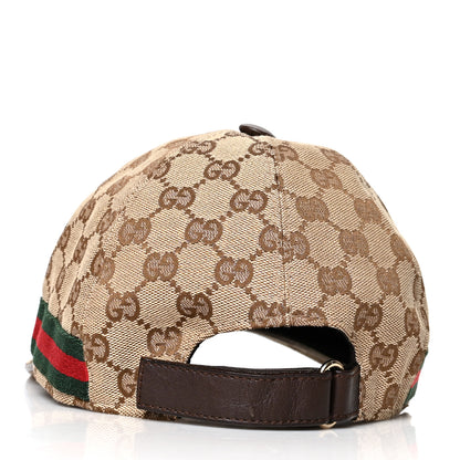 Gucci Monogram Web Baseball Hat S Beige Cocoa 5 of 8