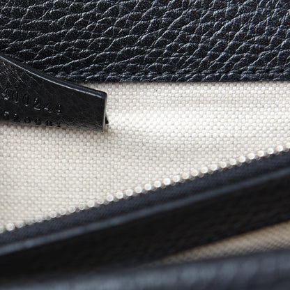 Gucci Pebbled Calfskin Small Dionysus Shoulder Bag Black 6 of 10