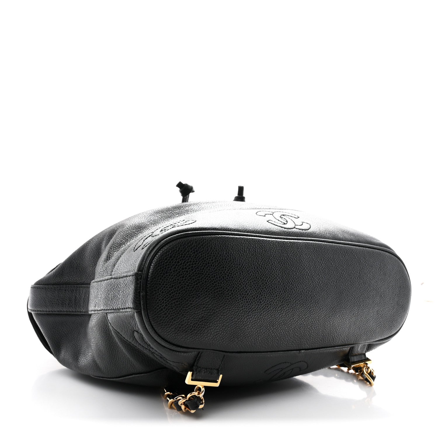 Chanel Caviar CC Backpack Black 5 of 15