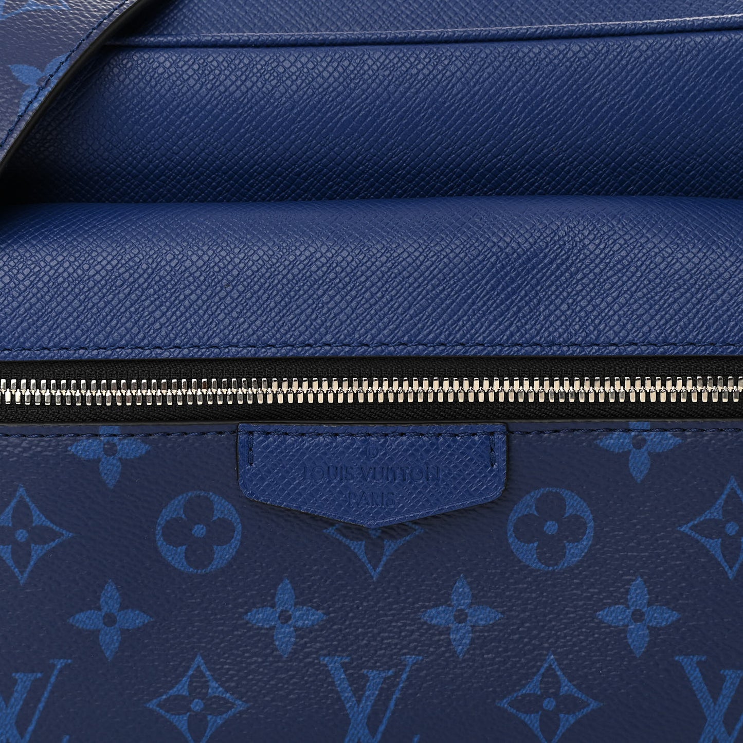 Taiga Monogram Outdoor Messenger Cobalt