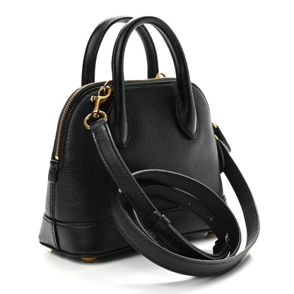 Balenciaga Grained Calfskin XXS Ville Top Handle Bag Black 3 of 11