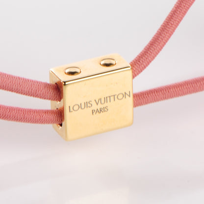 Louis Vuitton Swarovski Crystal Resin Inclusion Hair Cubes Rose 4 of 4