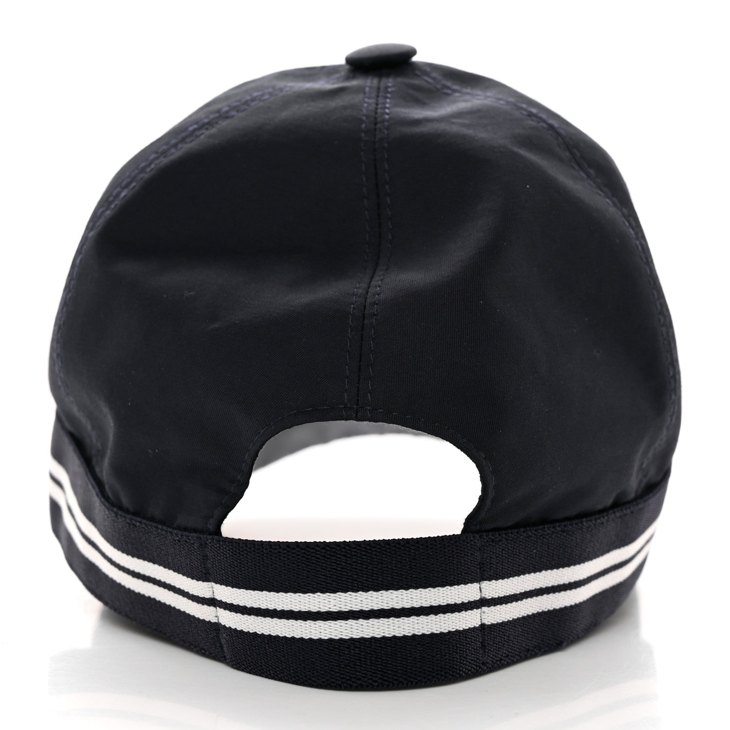 Hermes Gabardine Cotton Riley Sport Cap 58 Marine 5 of 10
