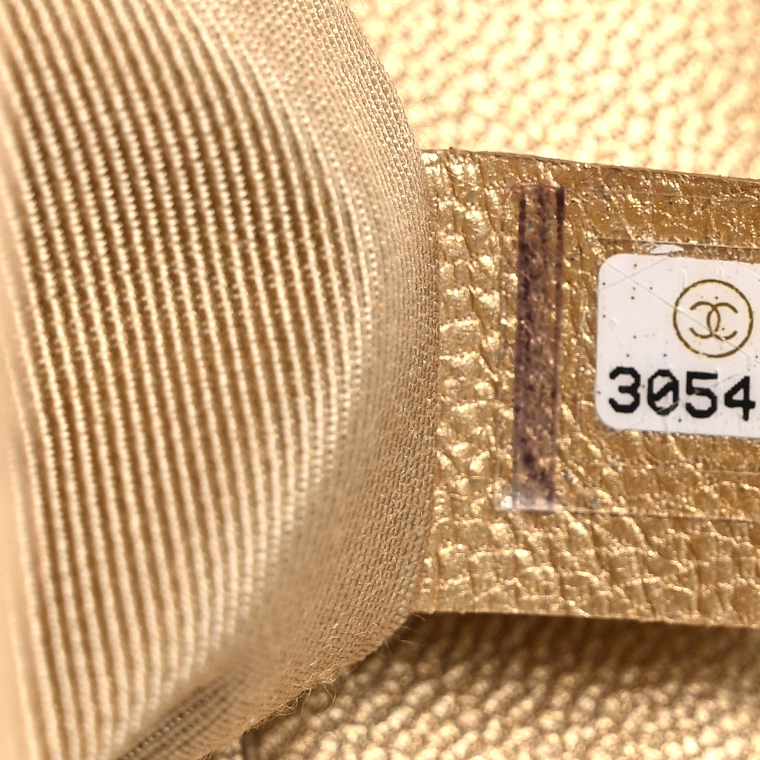 Chanel Metallic Goatskin Quilted Medium Chanel 19 Flap Gold 7 of 12