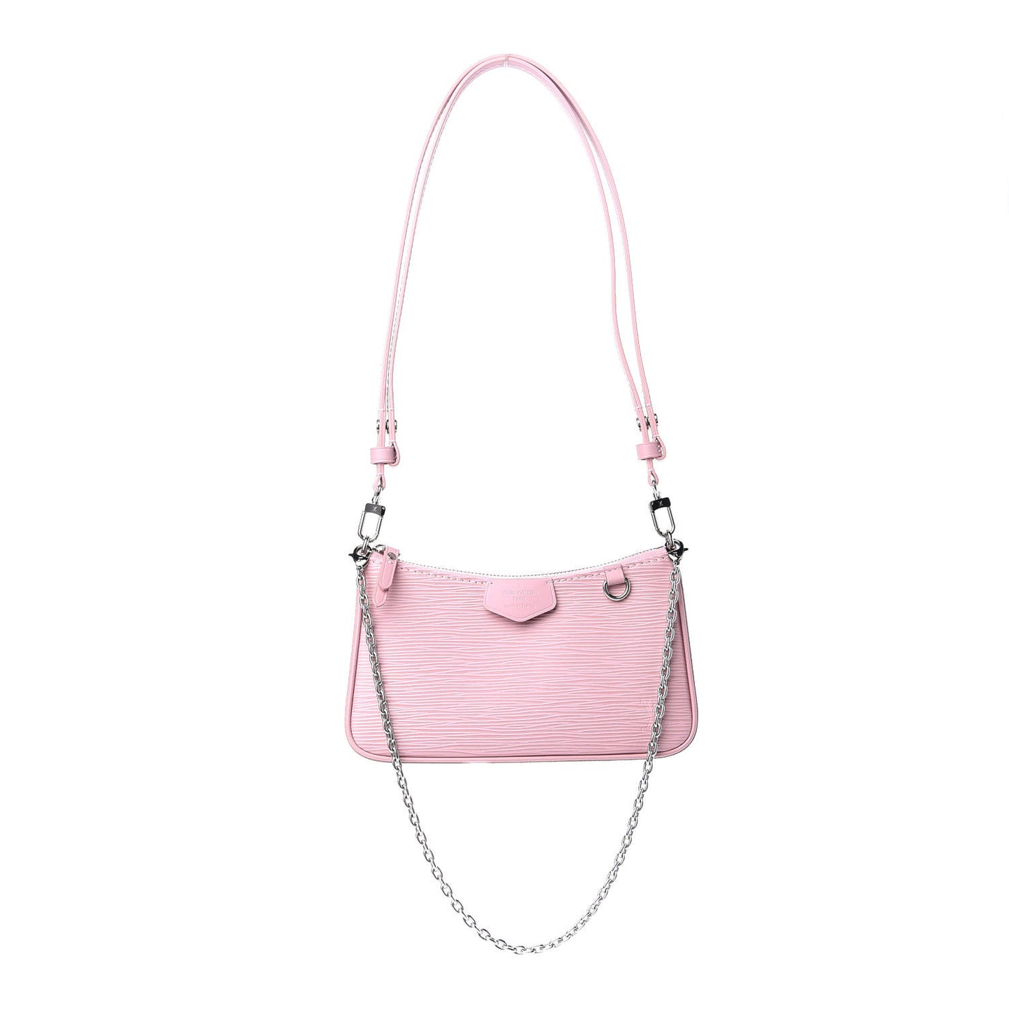 Epi Easy Pouch On Strap Rose Ballerine