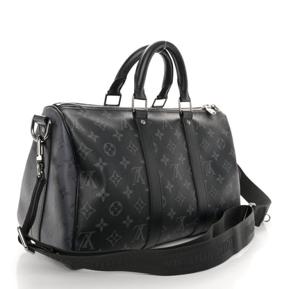 Louis Vuitton Monogram Eclipse Reverse Keepall Bandouliere 35 3 of 10