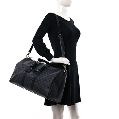 Louis Vuitton Damier Graphite Keepall Bandouliere 45 2 of 9