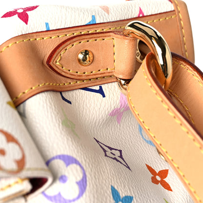Louis Vuitton Monogram Multicolor Petit Noe White 9 of 9
