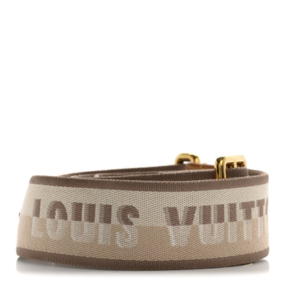 Louis Vuitton Jacquard Speedy Bandouliere 20 Shoulder Strap Beige 2 of 10