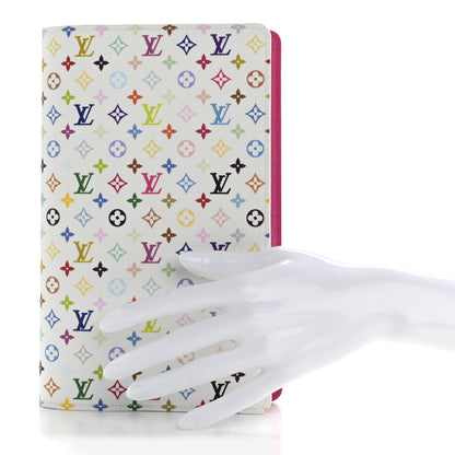 Louis Vuitton LV X TM Monogram Multicolor Emily Notebook Cover MM White 2 of 7