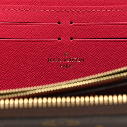Louis Vuitton Monogram Clemence Wallet Fuchsia 7 of 7