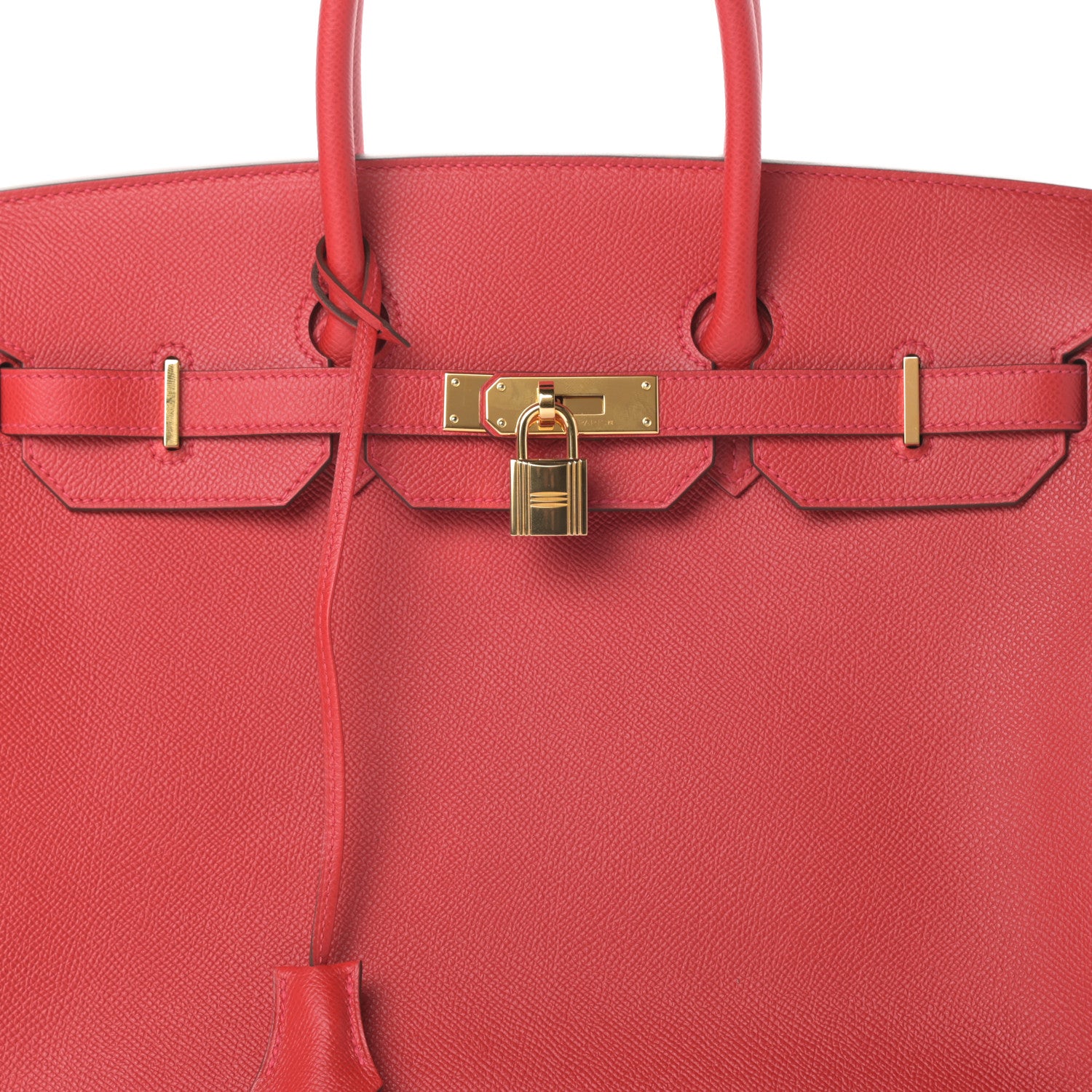 Hermes Epsom Birkin 35 Rouge Casaque 8 of 12