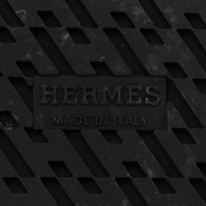 Hermes Calfskin Womens Chypre Sandals 38 Black 9 of 12
