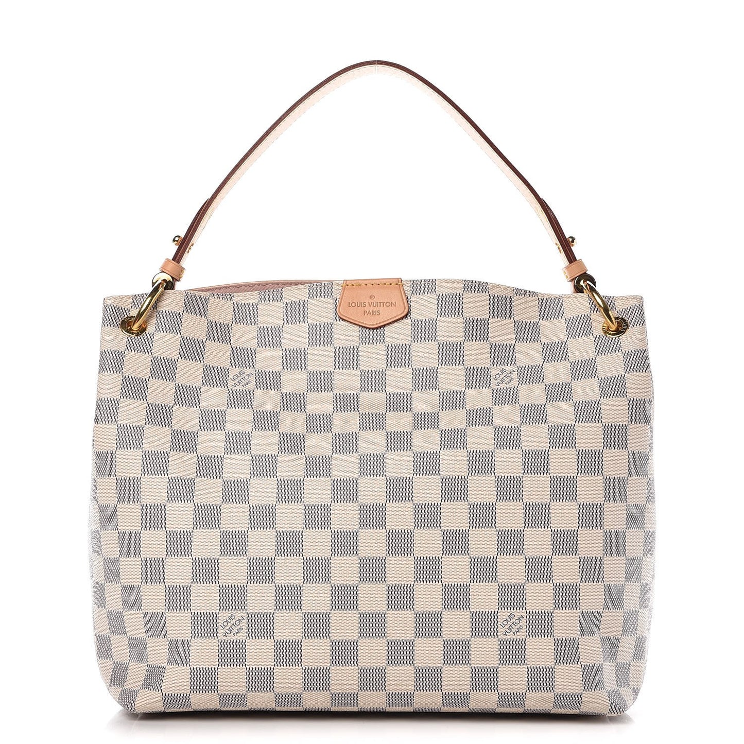 Damier Azur Graceful PM Rose Ballerine