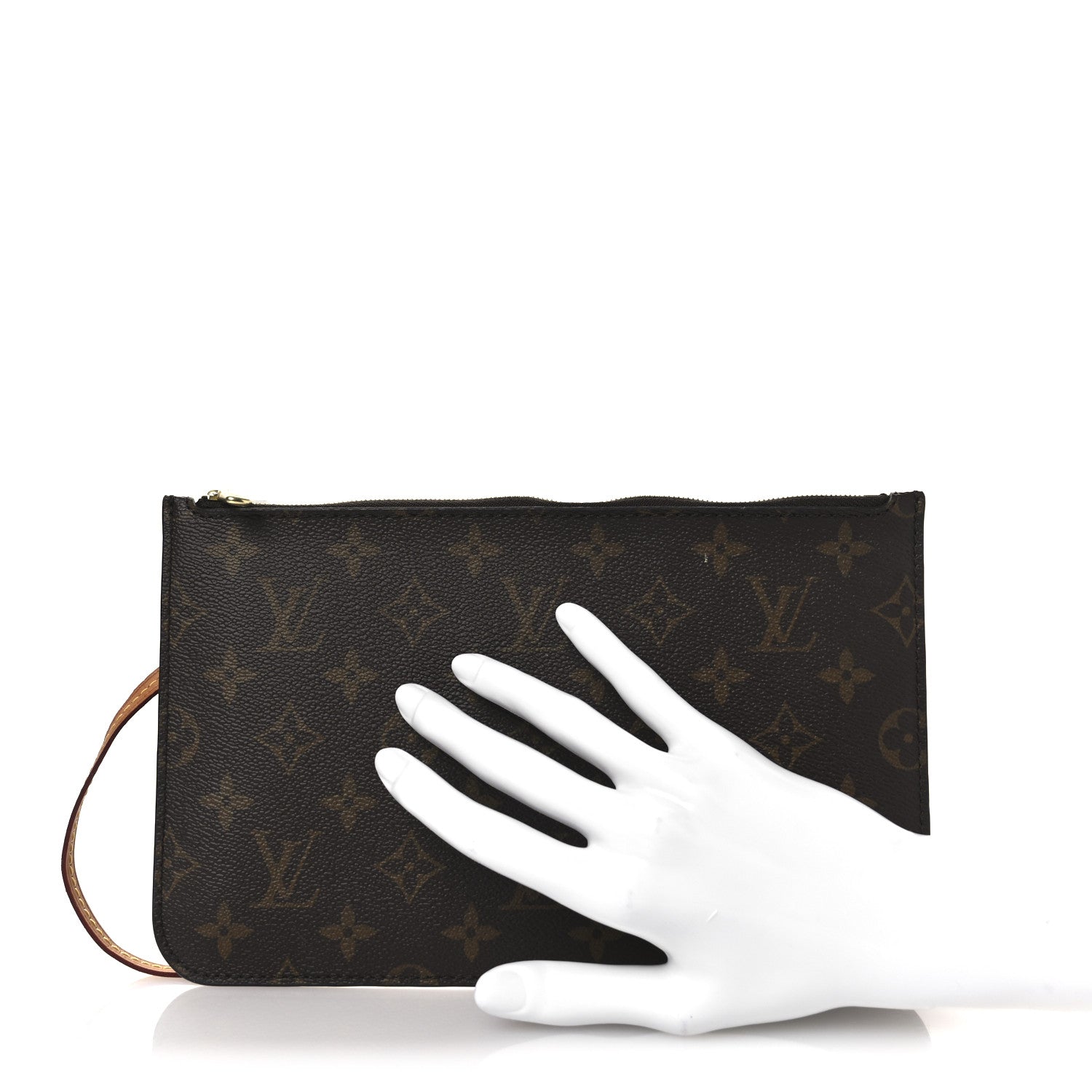 Louis Vuitton Monogram Neverfull MM GM Pochette 2 of 8