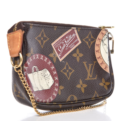 Louis Vuitton Monogram Stamp Mini Pochette Accessories 3 of 11