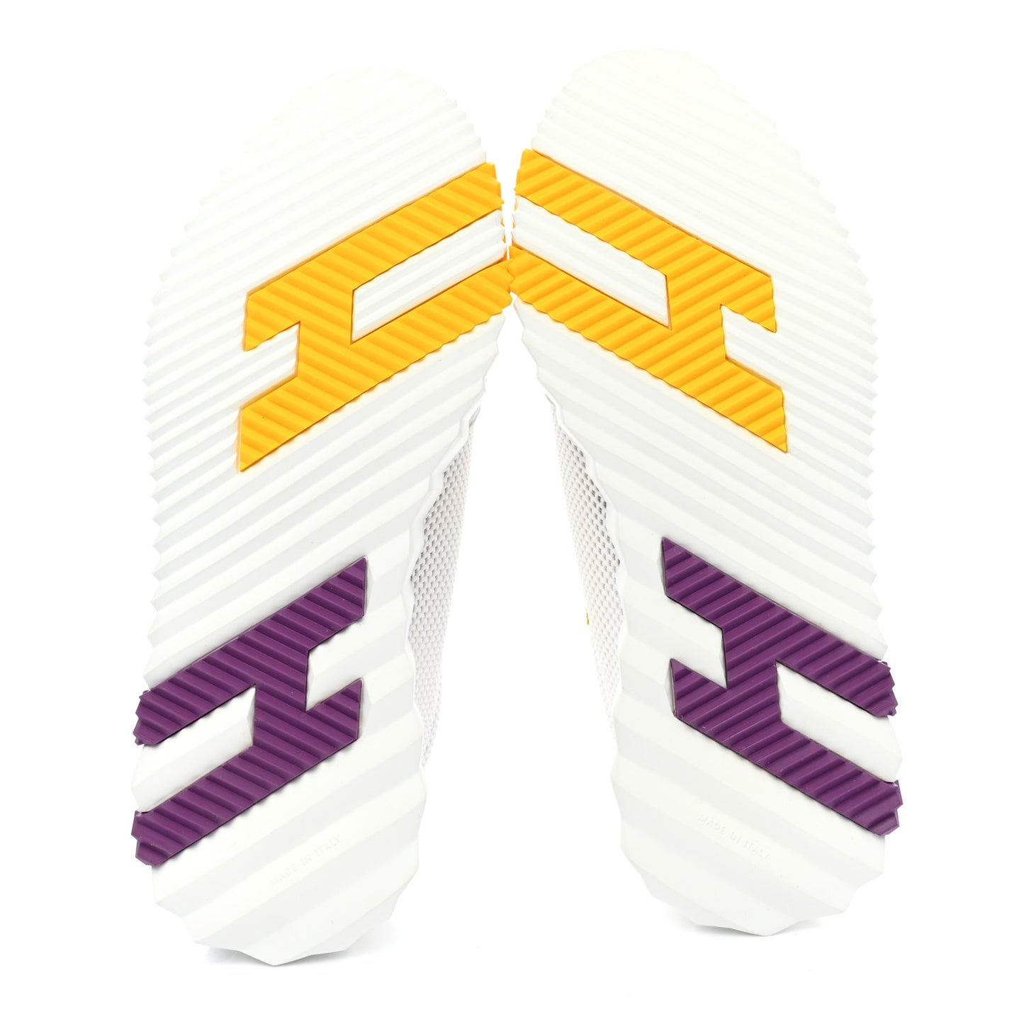 Air Mesh Suede Goatskin Bouncing Sneakers 36.5 White Multicolor