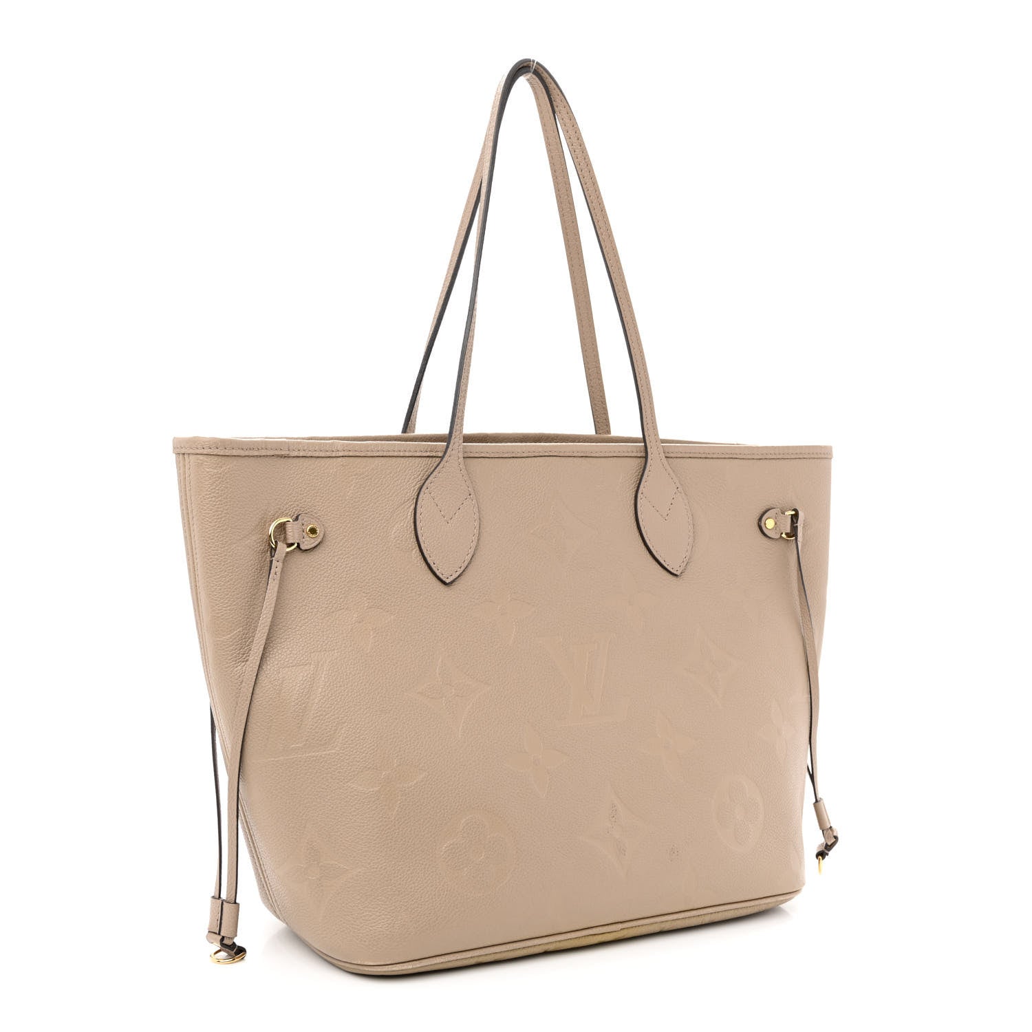 Louis Vuitton Empreinte Monogram Giant Neverfull MM Tourterelle 4 of 13