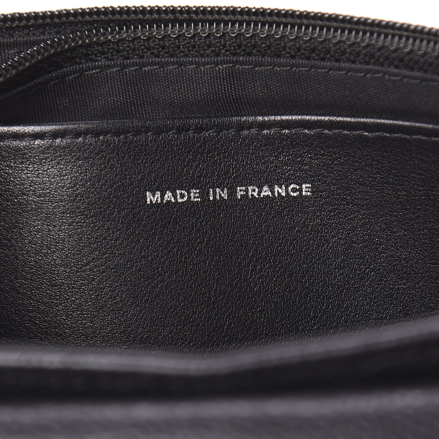 Caviar Half Moon Wallet On Chain WOC Black