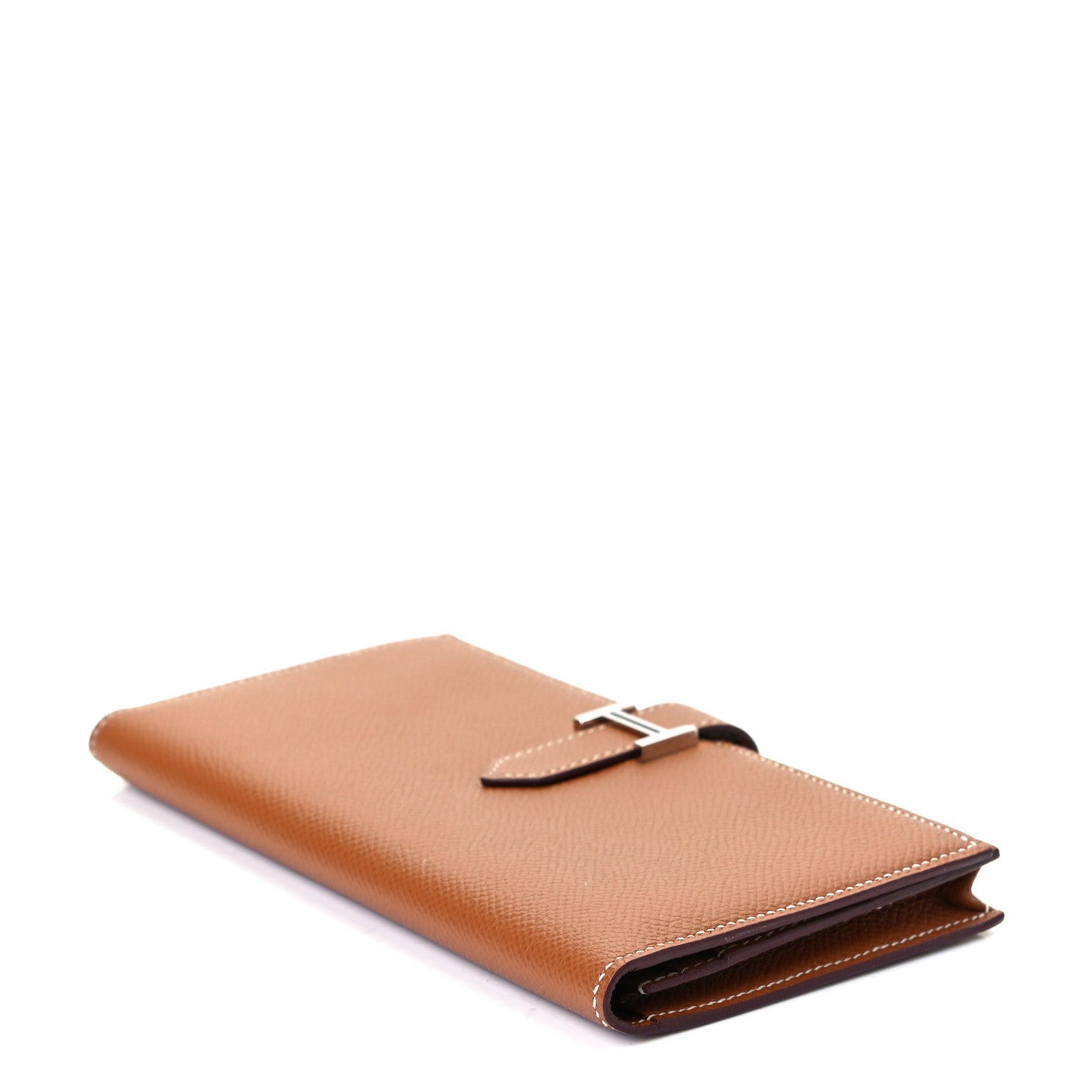 Hermes Epsom Bearn Gusset Wallet Gold 5 of 8