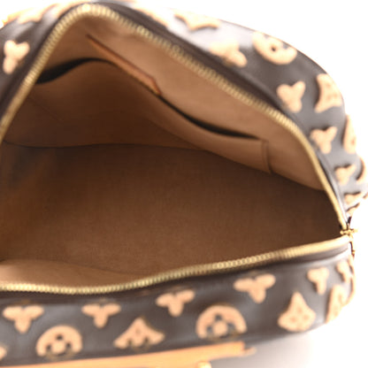 Louis Vuitton Monogram Tuffetage Deauville Cube Caramel 5 of 12