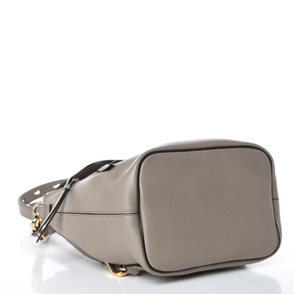 Chloe Suede Calfskin Small Faye Backpack Motty Grey 4 of 8